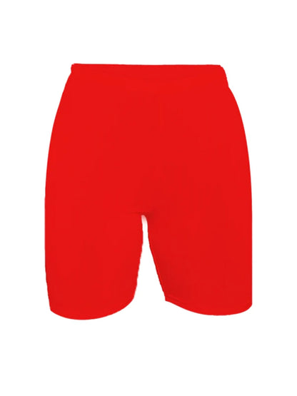 Womens Microfiber Stretch Cycling Shorts