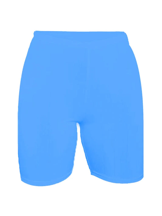 Womens Microfiber Stretch Cycling Shorts