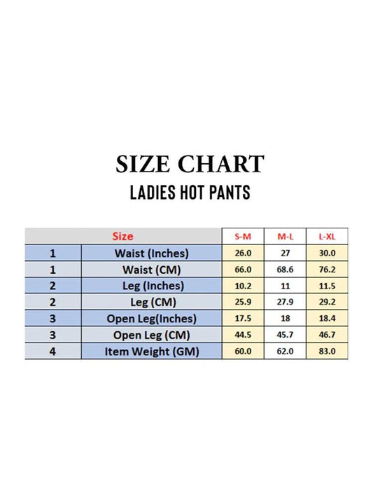 Womens Microfibre Short Pants - thefancydress.co.uk