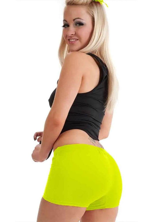 Womens Microfibre Short Pants - thefancydress.co.uk