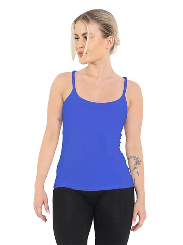 Womens Microfibre Vest Top - thefancydress.co.uk