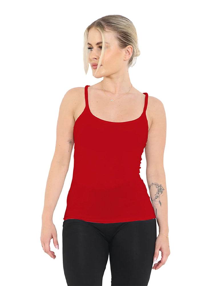 Womens Microfibre Vest Top - thefancydress.co.uk