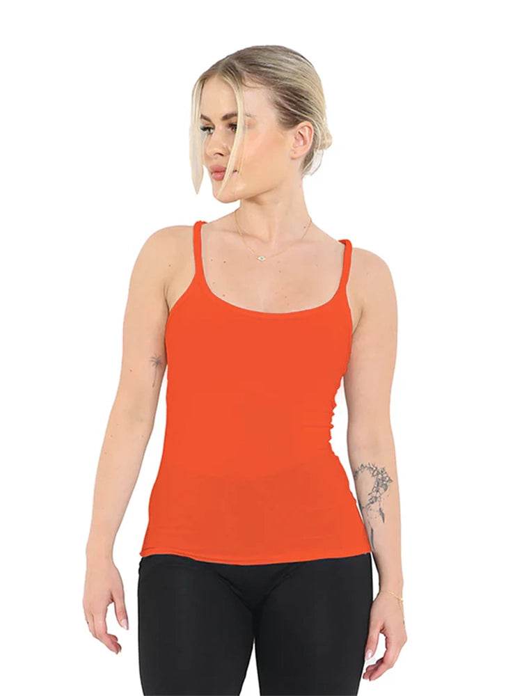 Womens Microfibre Vest Top - thefancydress.co.uk