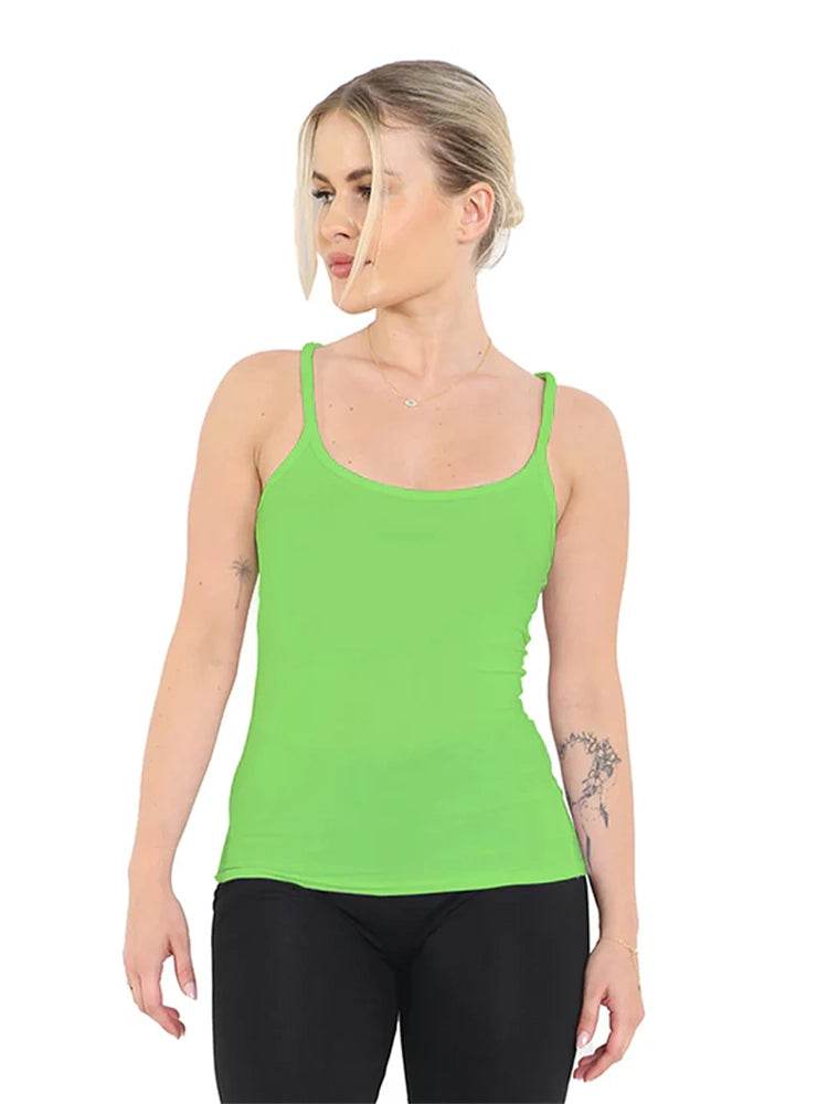 Womens Microfibre Vest Top - thefancydress.co.uk