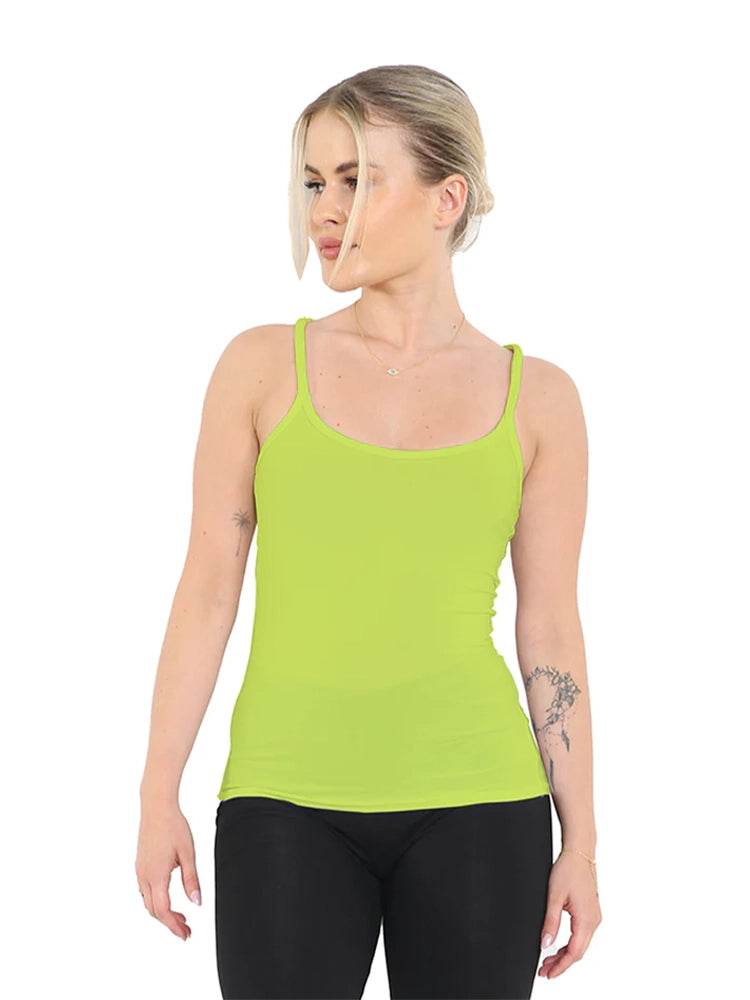 Womens Microfibre Vest Top - thefancydress.co.uk