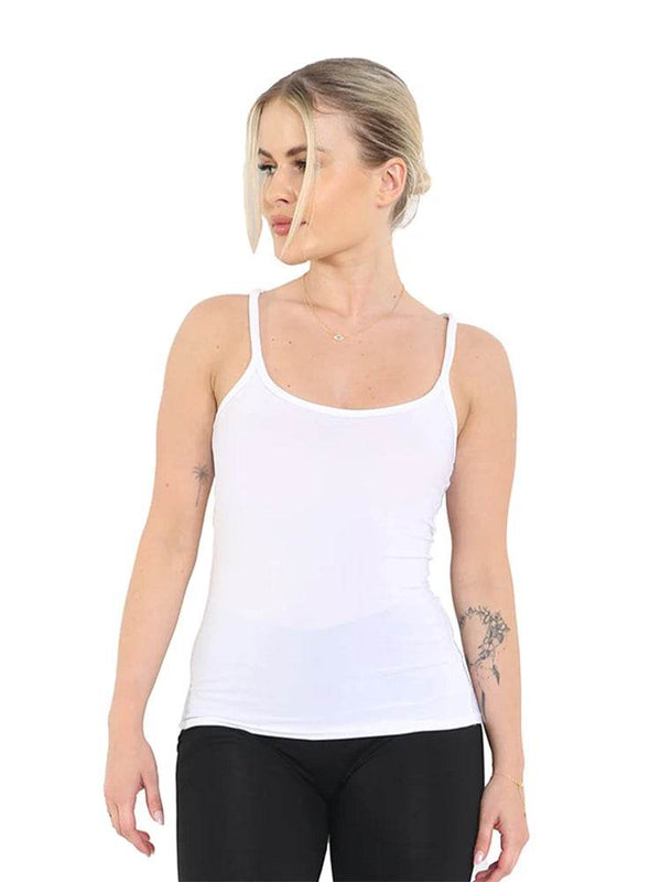 Womens Microfibre Vest Top - thefancydress.co.uk