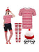 Womens World Book Day Red & White 4 Piece Set
