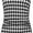 Womens Strapless Ruched Printed Boob Tube Bandeau Top