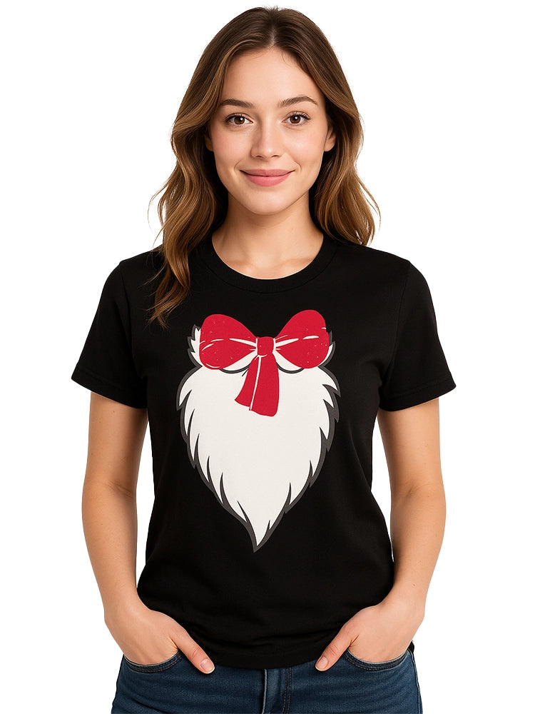 Family Cat In The Hat Printed Black T-Shirts 