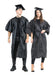 Men's Graduation Gown with Mortarboard Cap