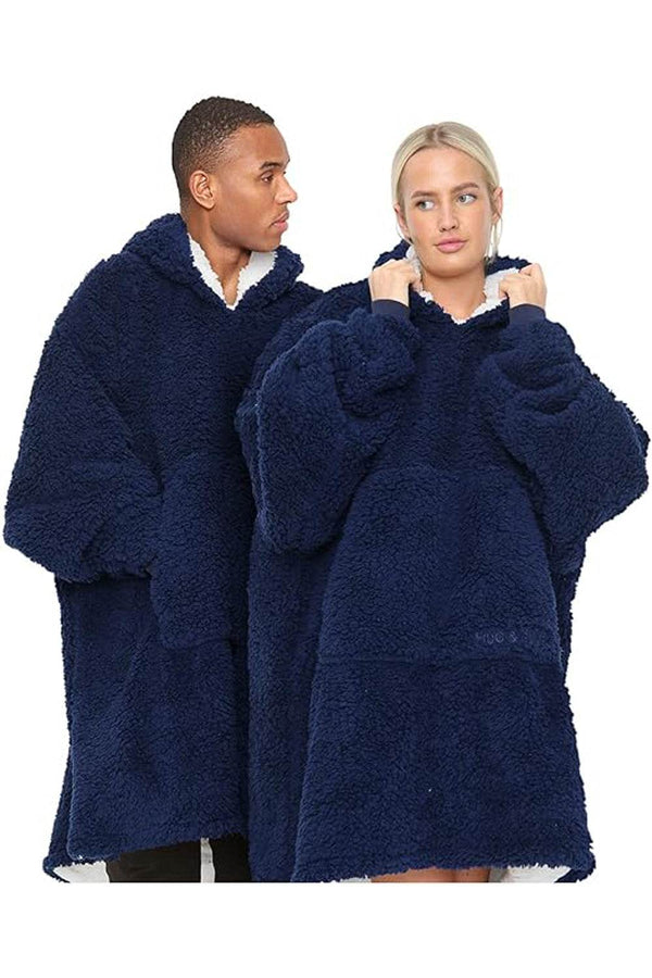 Adult Hoodie Blanket Teddy Fabric - thefancydress.co.uk