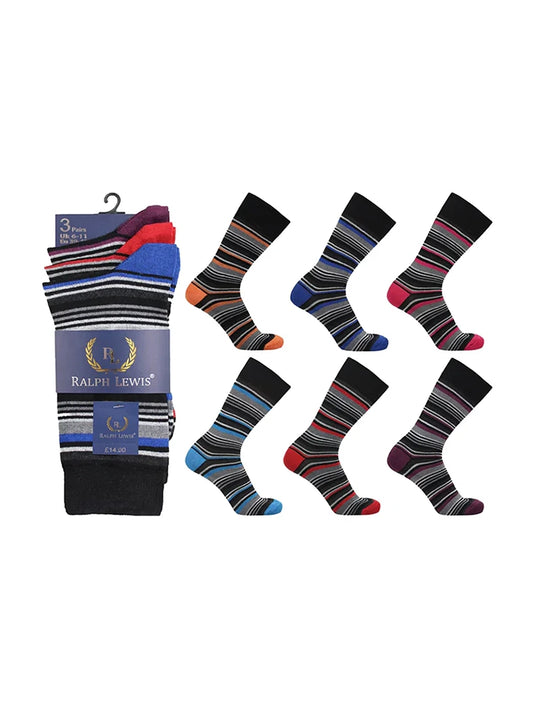 Active Star Men's Cotton Mix Socks (Assorted Colours)