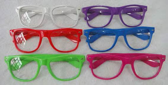 Unisex Face Wear Fashion Austin Glasses - thefancydress.co.uk