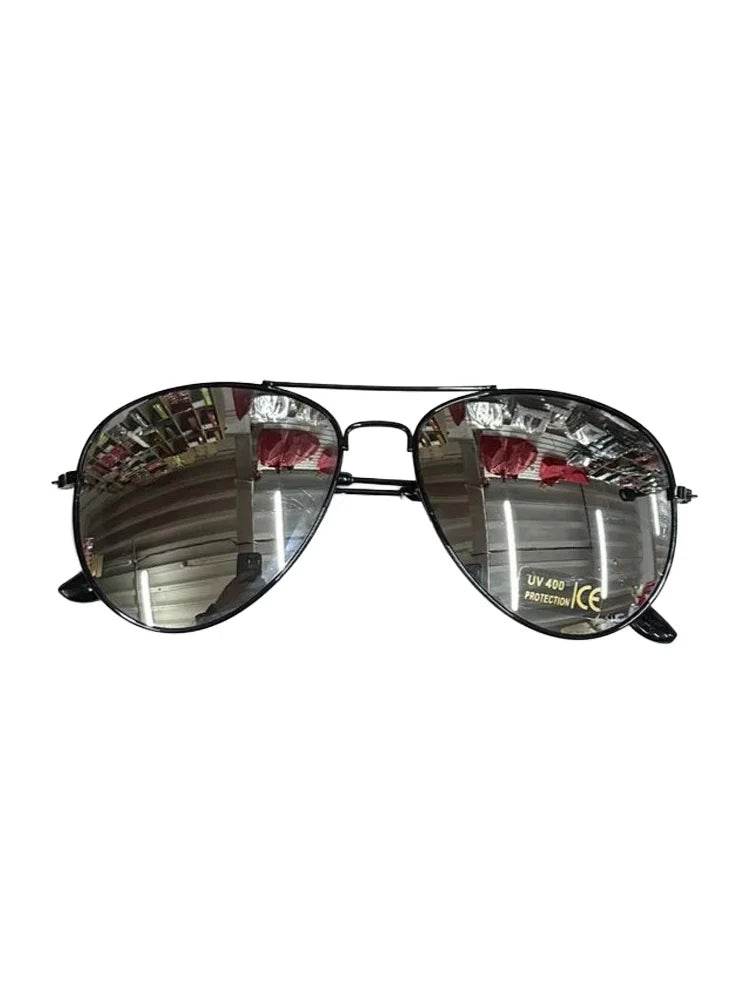 Unisex Metal Frame Aviator Fashion Glasses - thefancydress.co.uk