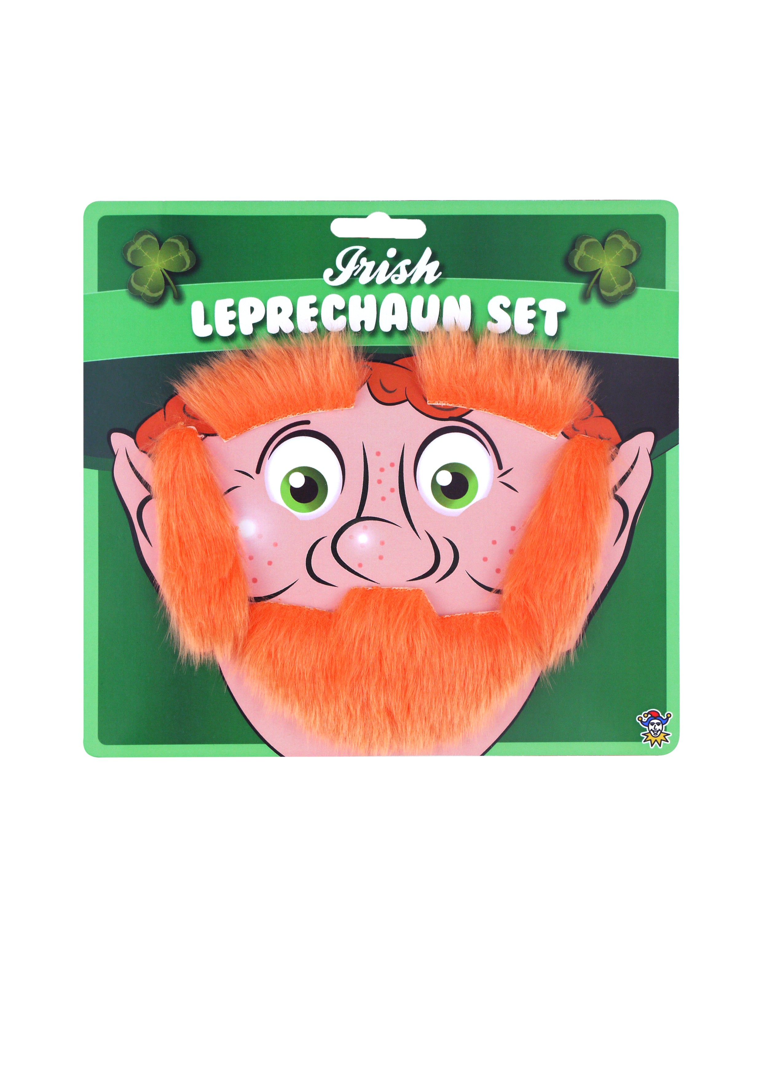 Beard Eyebrows And Sideburns Leprechaun Set