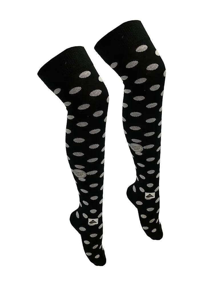 Women Argyle Over The Knees Socks - thefancydress.co.uk