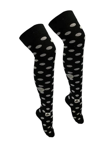 Women Argyle Over The Knees Socks - thefancydress.co.uk