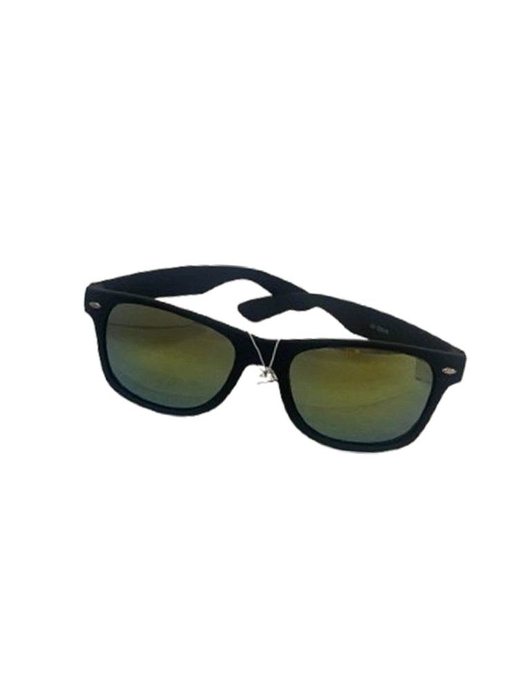 Black Frame Sunglasses Trendy Eyewear - thefancydress.co.uk