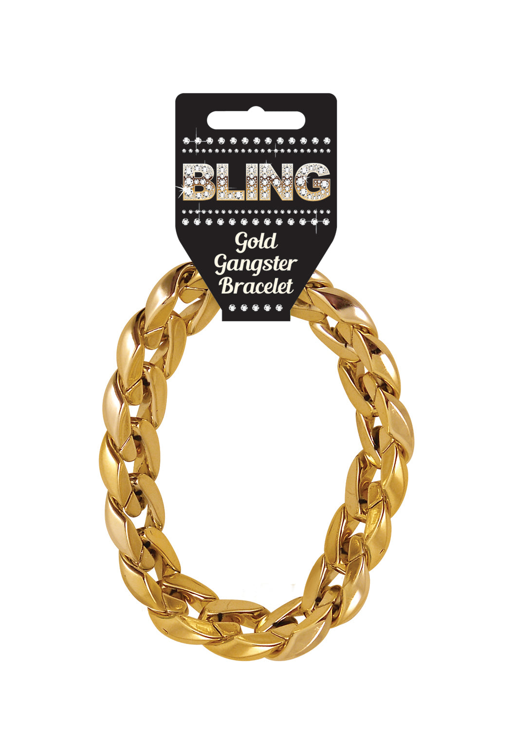 Gangster Gold Bracelet 31cm