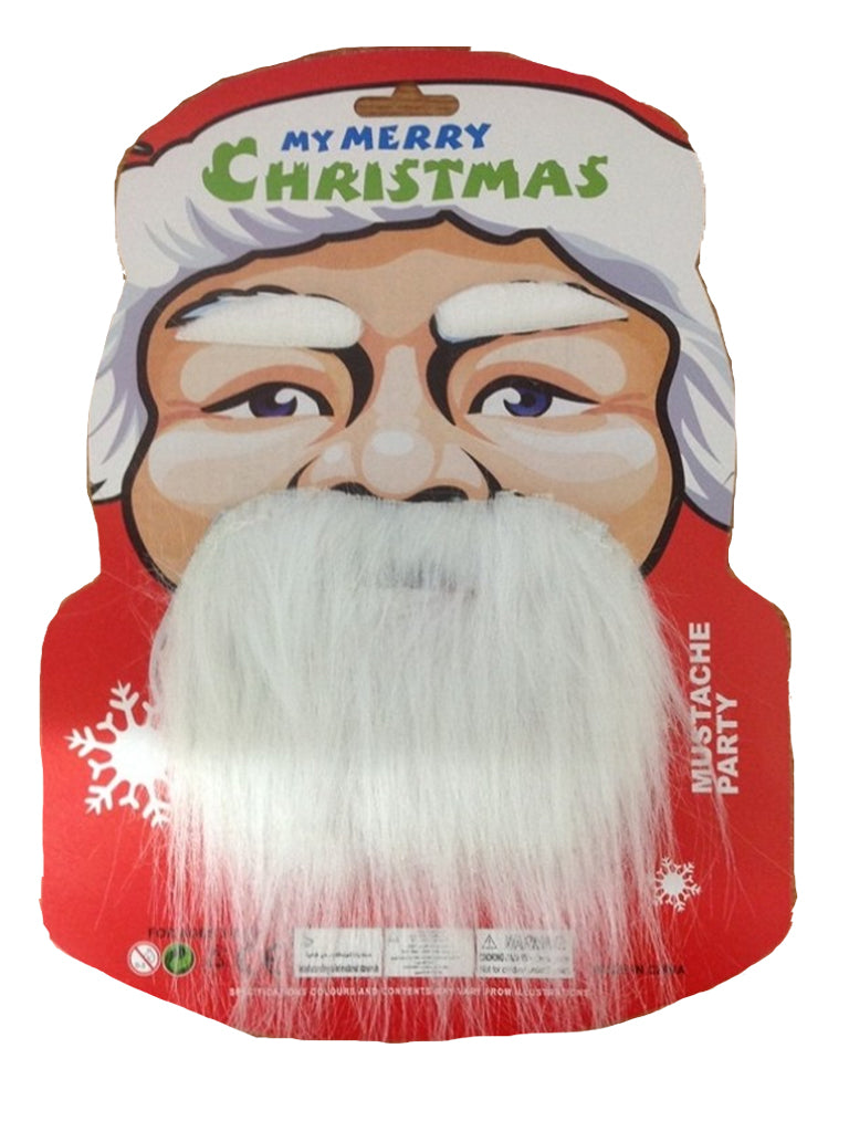 Santa Eyebrows Beard and Mustache Set