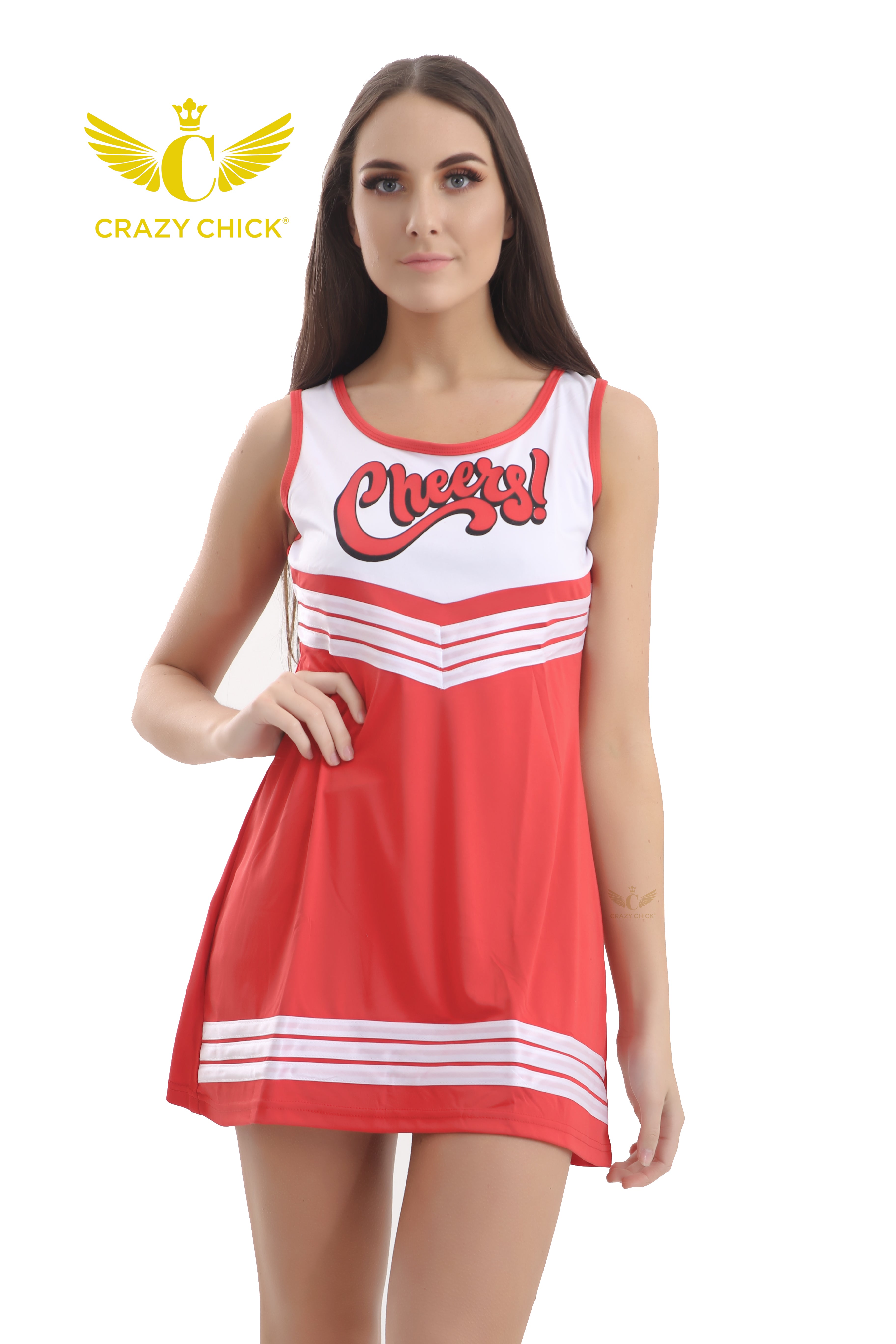 Adult Cheerleader Costume Outfit