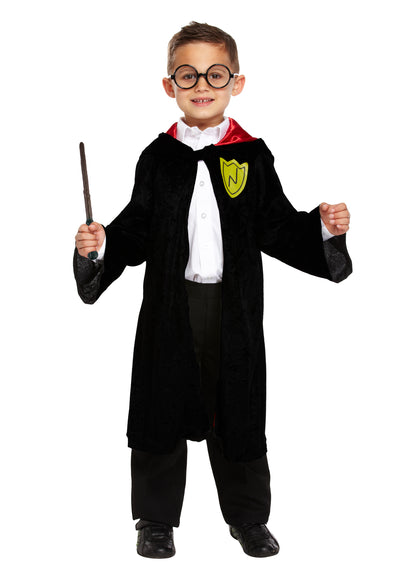 The Fancy Dress Child Wizard Boy Costume