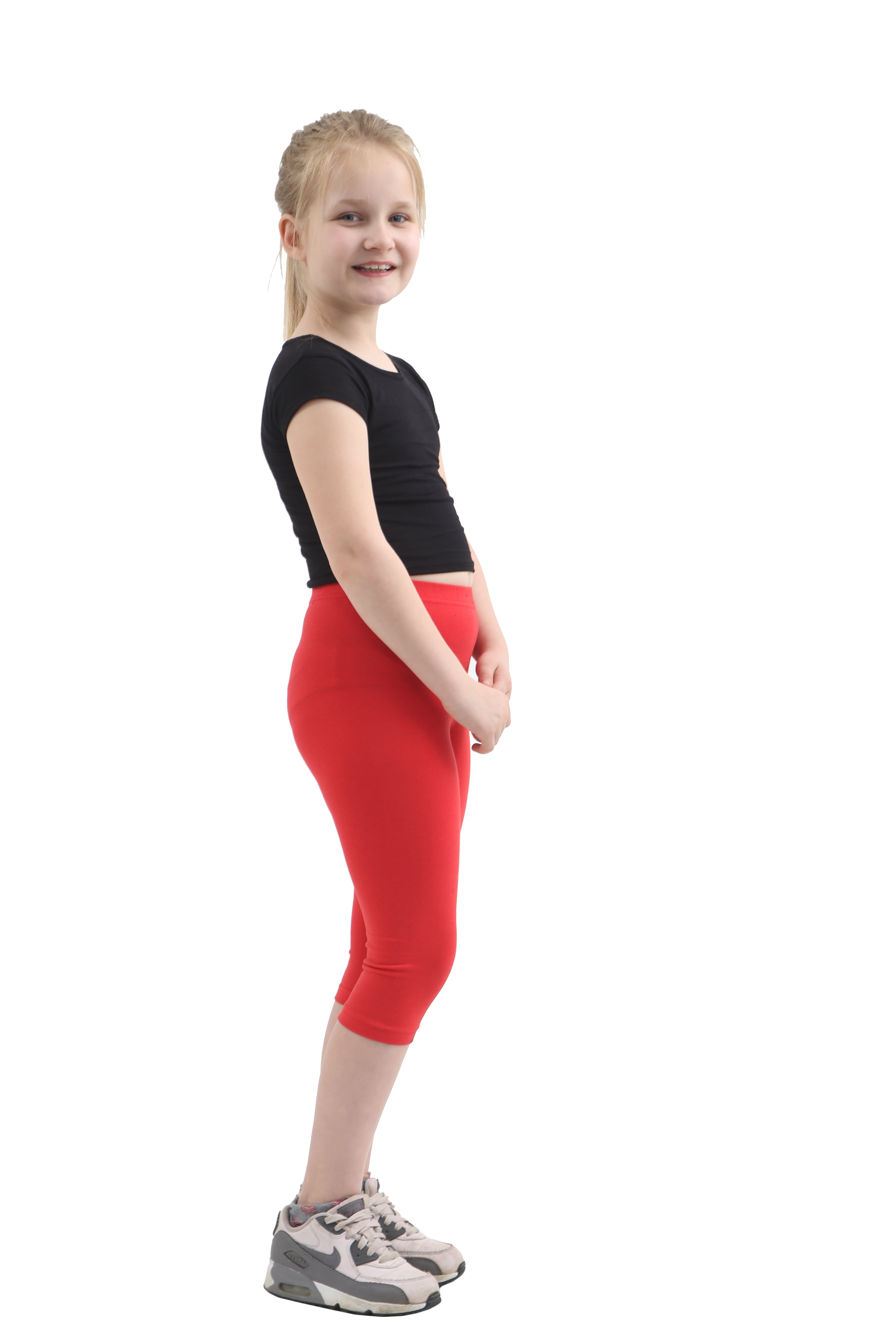 Cotton Leggings 3/4 Length