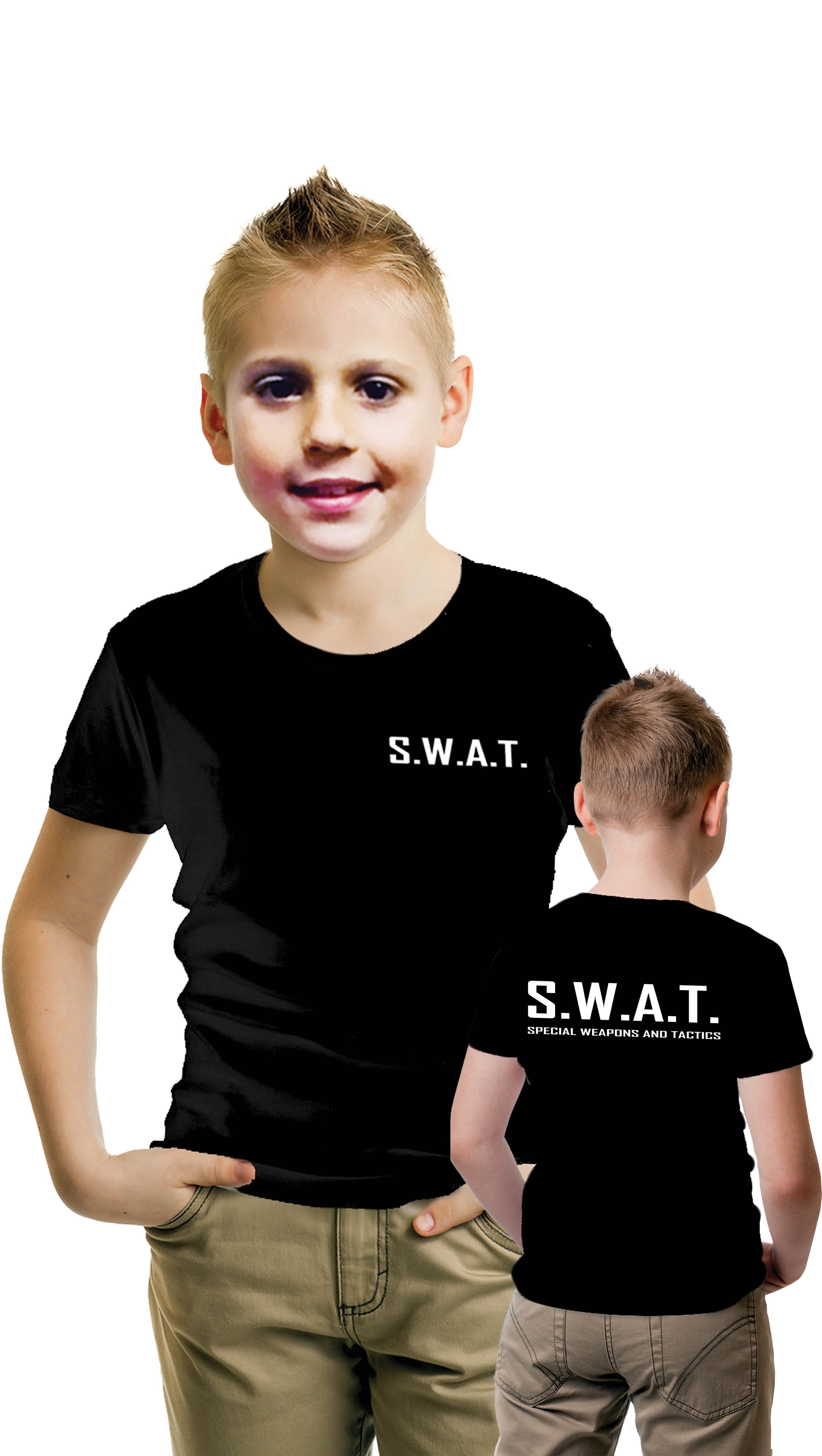 Children's SWAT Printed T-Shirt