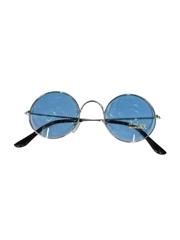 Men & Women Circle Round Shaped Sunglasses Gojo Style - thefancydress.co.uk