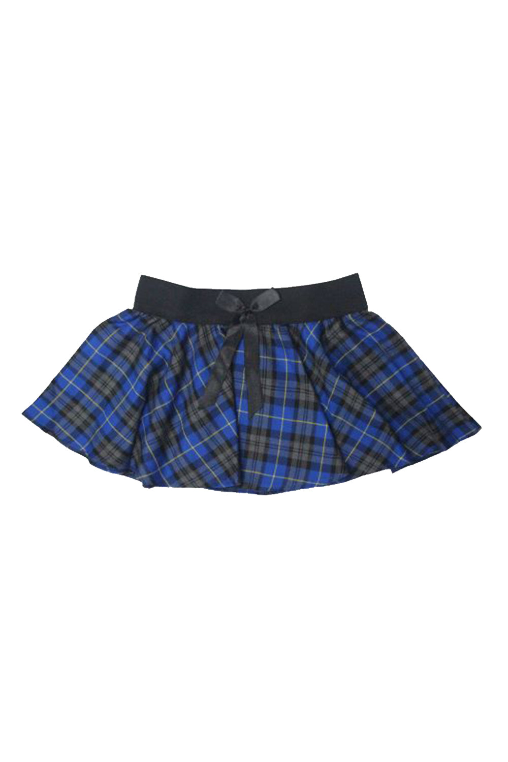 Crazy Chick Tartan Skirt With Bow (9 Inches)