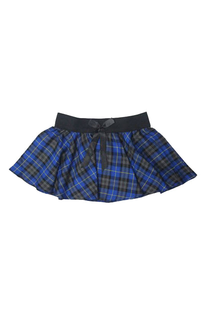 Crazy Chick Tartan Skirt With Bow