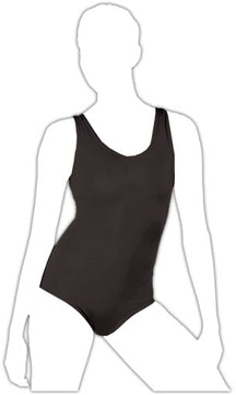 Crazy Chick Girls Plain Sleeveless Leotard