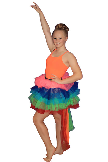 Crazy Chick Long Tail Tutu skirt