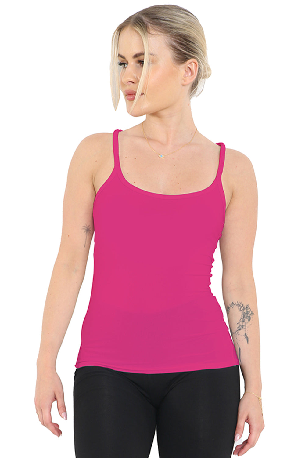 Women's Microfibre Vest Top pink