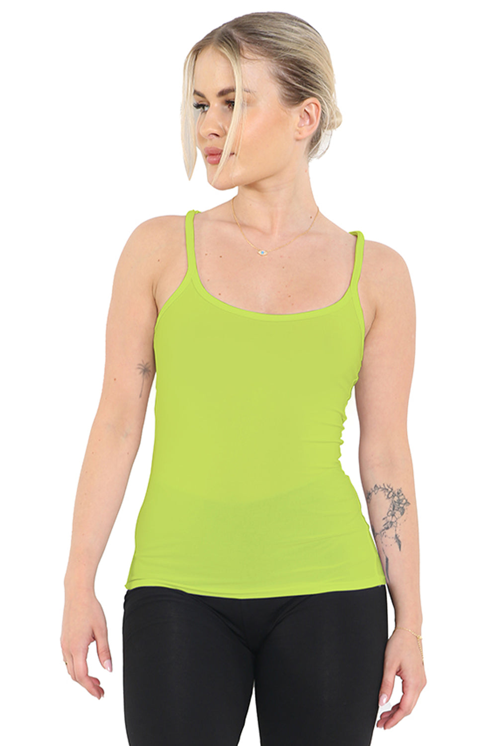 Women's Microfibre Vest Top yellow