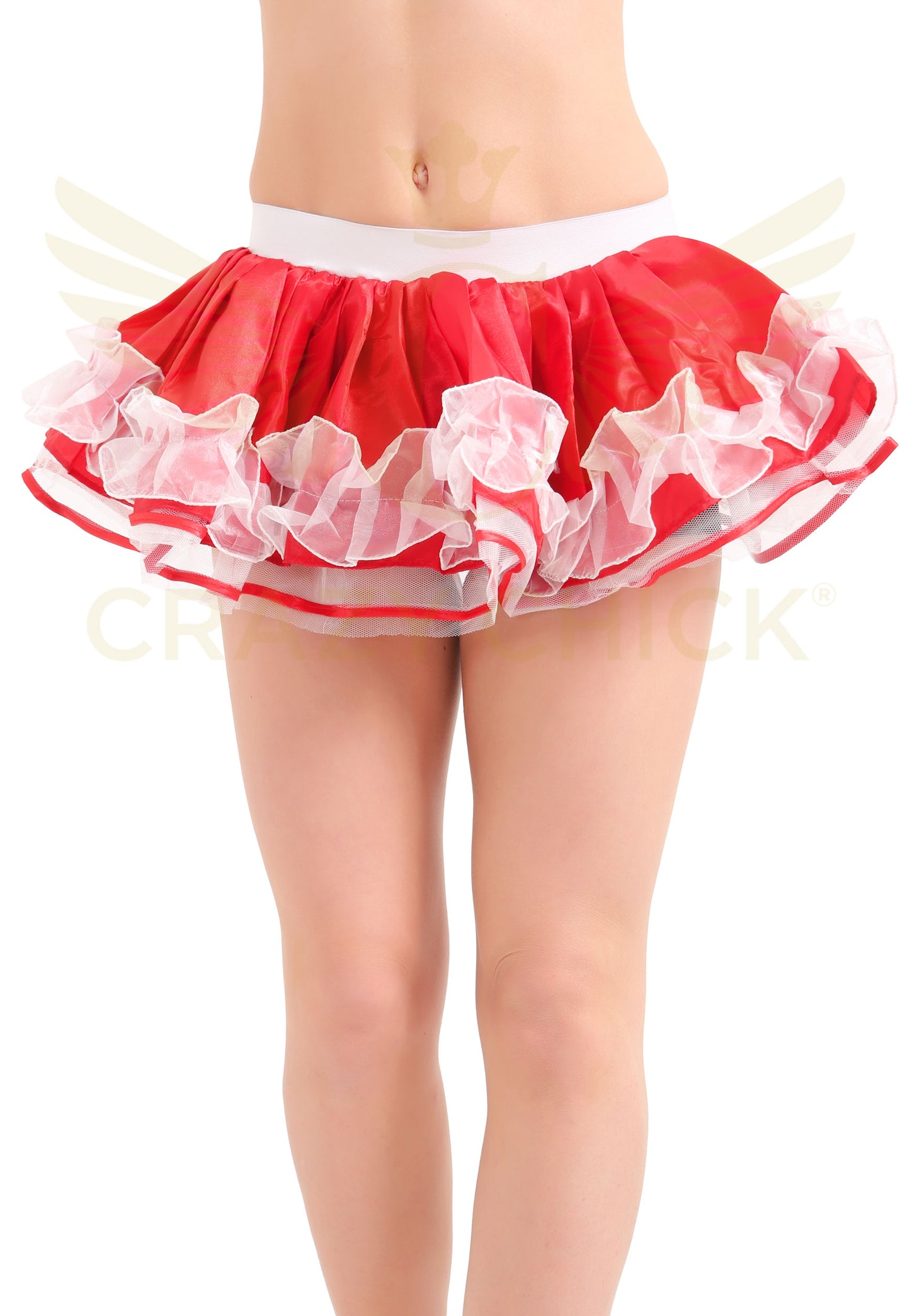 Crazy Chick Adult Satin Tutu Skirts