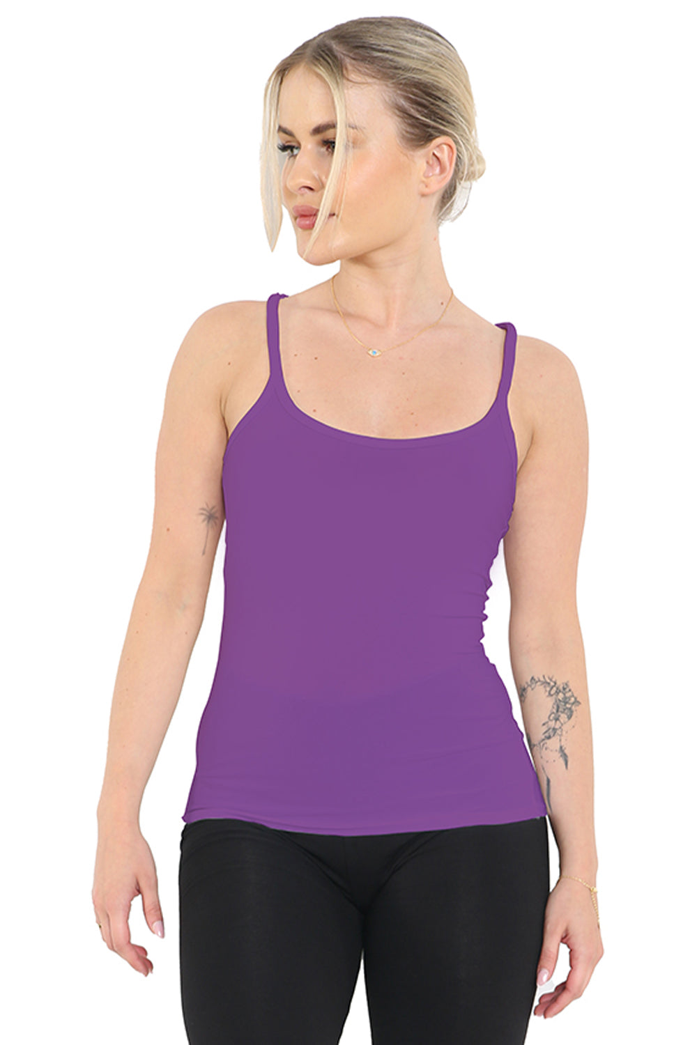 Women's Microfibre Vest Top purple