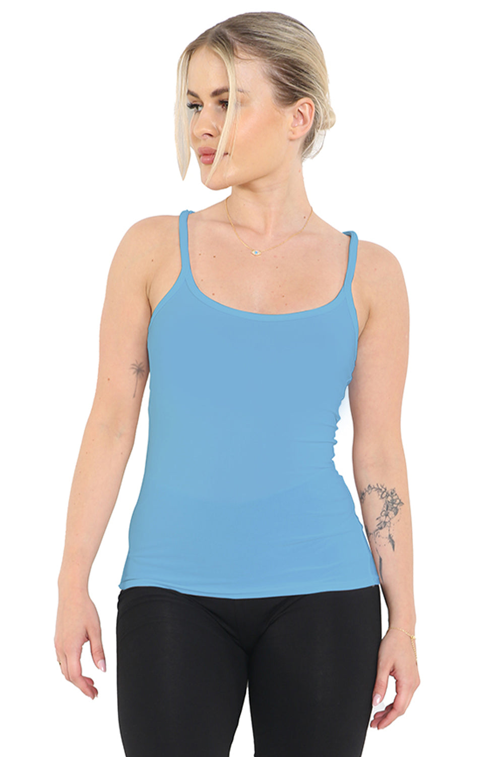 Women's Microfibre Vest Top blue