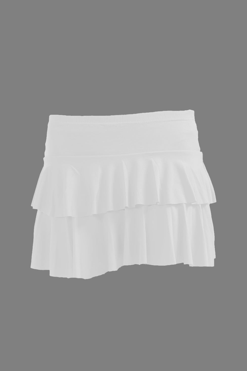 Ladies  Rara Mini Short Skirt white