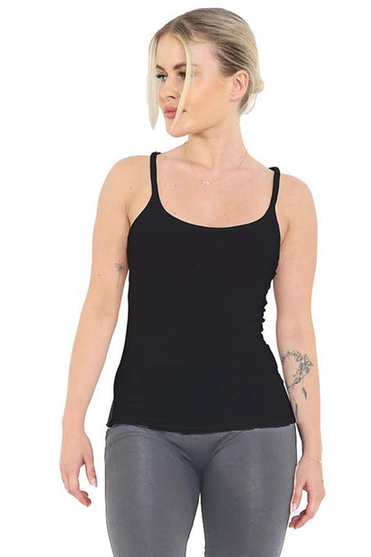 Adult Cotton Cami Vest Top