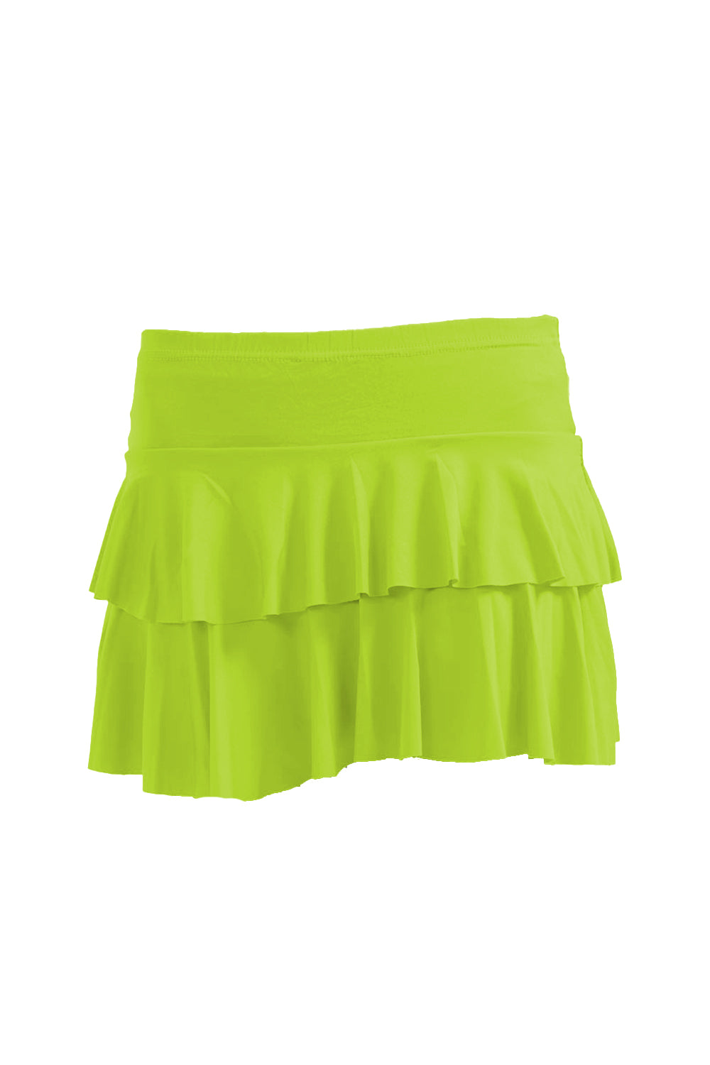 Ladies  Rara Mini Short Skirt green