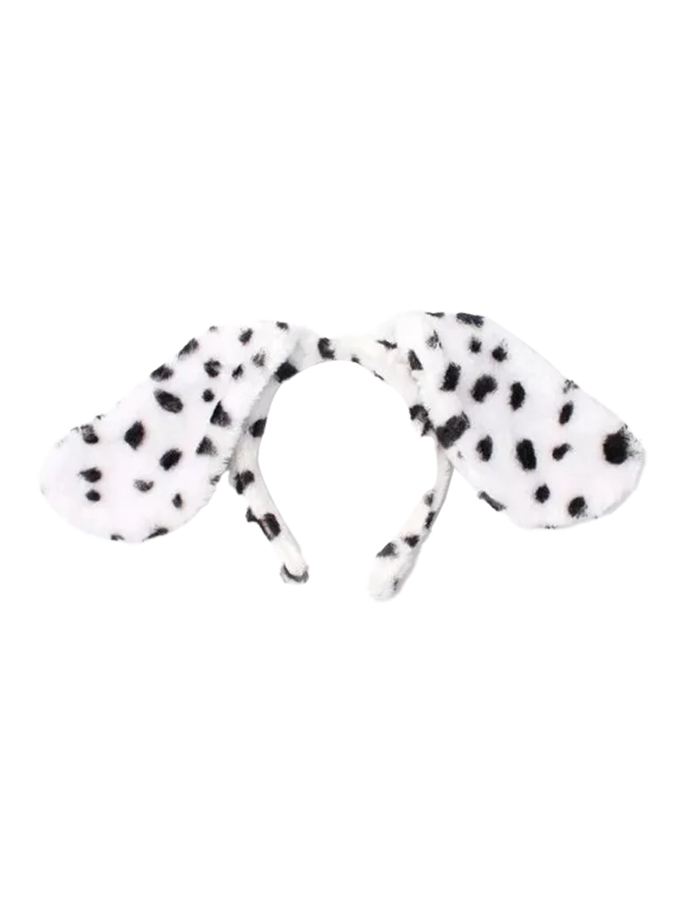 Dalmatian Dog Ears Alice Band