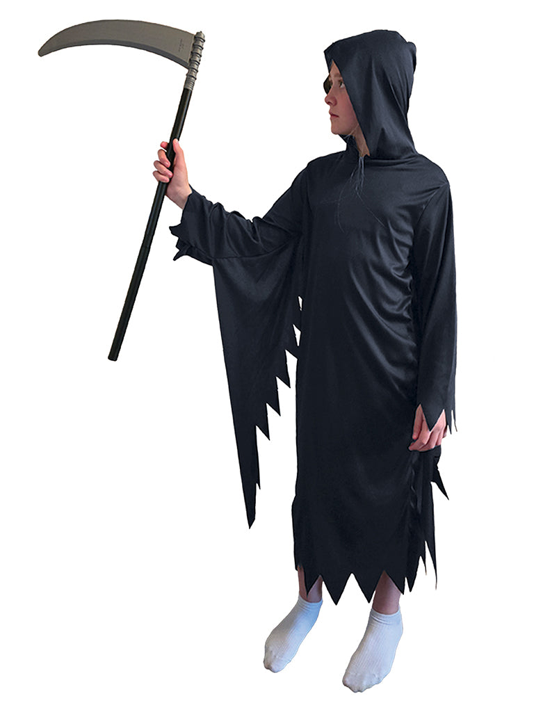 Children Hooded Cloak Costume With Scythe