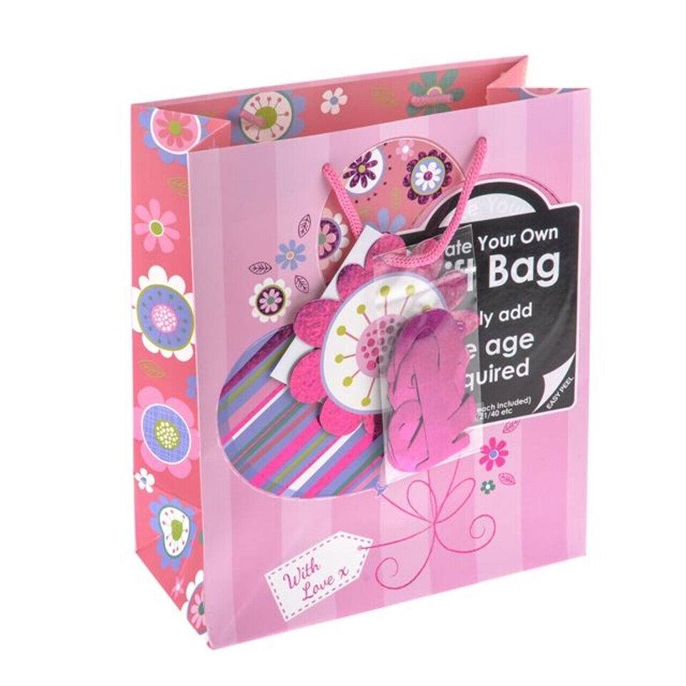 Printed Grab Bags with Handles for Gifts and Parties - thefancydress.co.uk