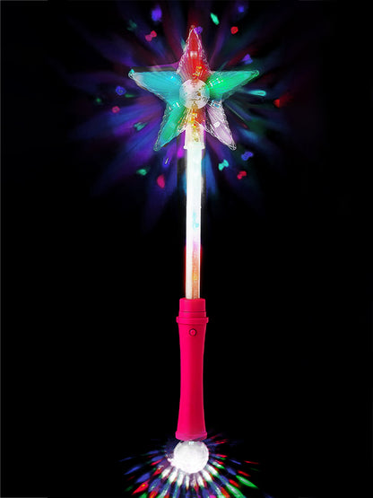 Multicolour Star Shape Light Up Wand