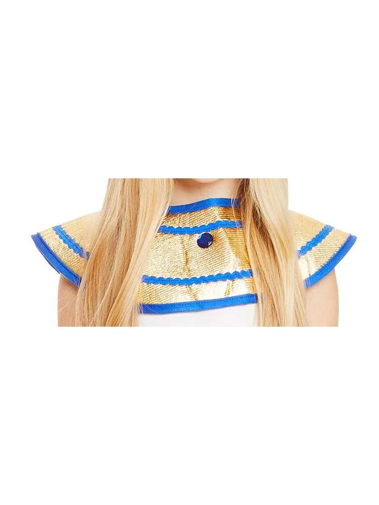 Girls Egyptian Princess Costume neck