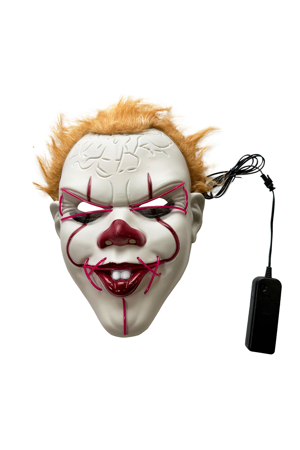 Evil Clown Light Up Mask
