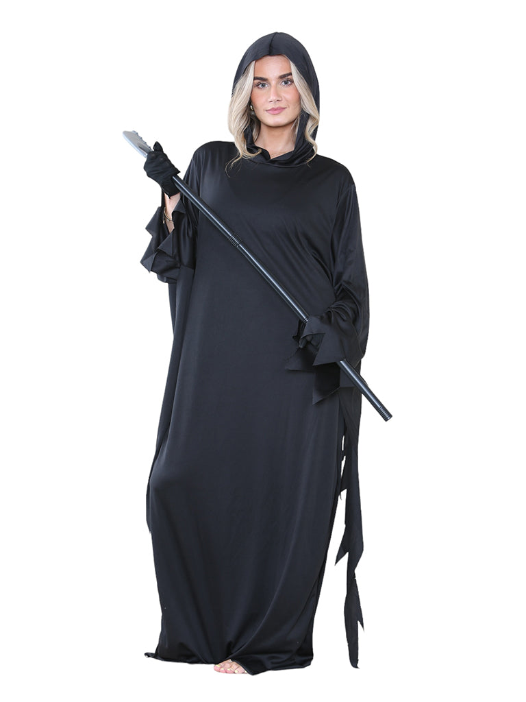 Adult Hooded Cloak Costume With Scythe