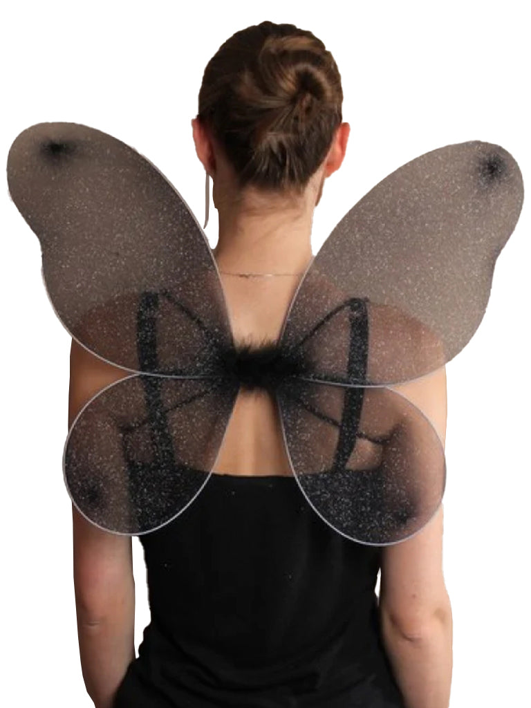 Net Fairy Wings With Glitter