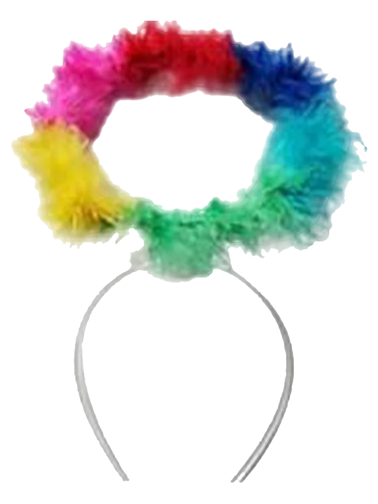 Rainbow Angel Halo Hairband